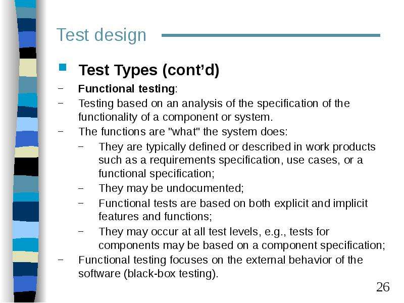 Testing test com. Test documentation. Типы Test Design. Functional Tests. Function Test.