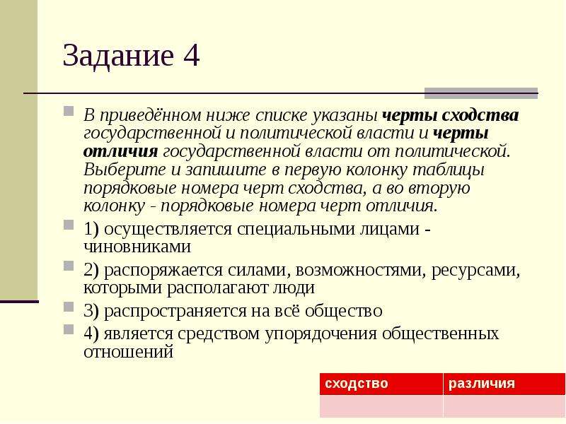 Записать власть. Государственная и политическая власть сходства и различия. Сходства власти и политической власти. Сходства государственной и политической власти. Сходства и отличия государственной и политической власти.