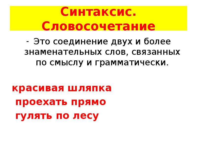 Синтаксис пунктуация словосочетания 5 класс презентация