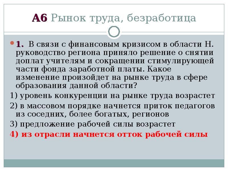 Проект на тему рынок труда и безработица