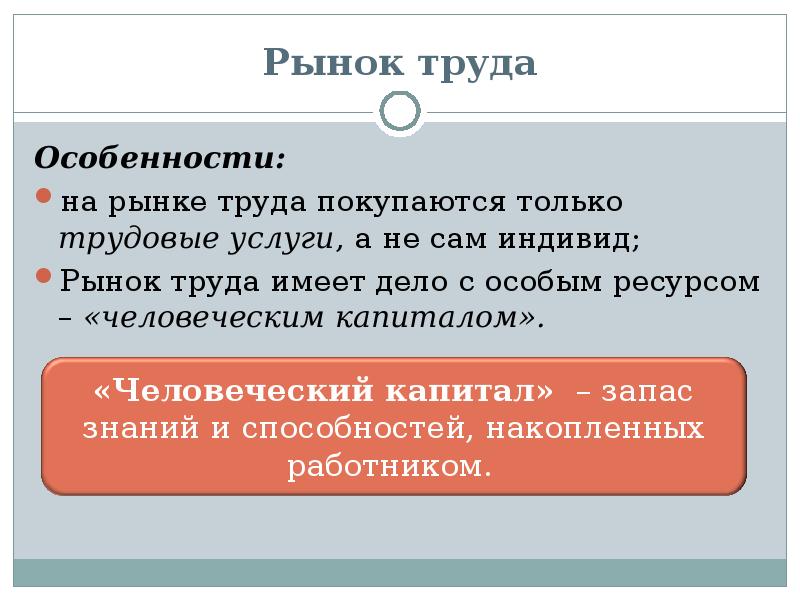 Презентация на тему рынок труда и безработица 8 класс