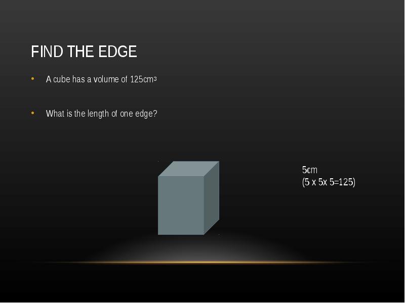 1 edge