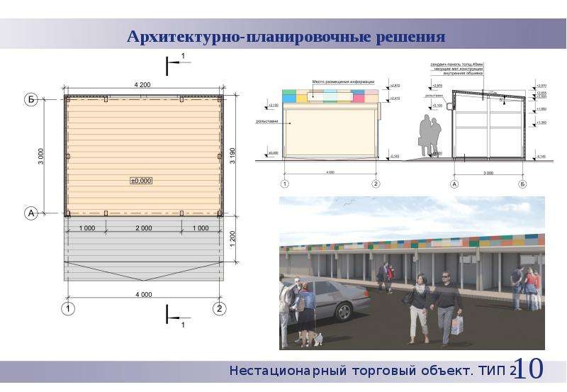 Проект размещения некапитального объекта образец