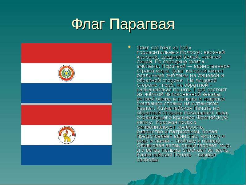Флаг состоящий из трех полос. Парагвай флаг и герб. Парагвай Страна презентация по географии. Флаг Парагвая. Флаг Paraguay.