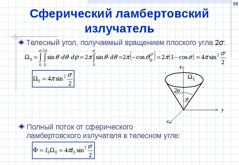 Единичный телесный угол