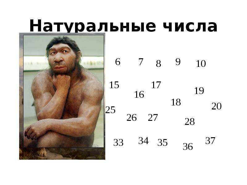 После натуральных чисел