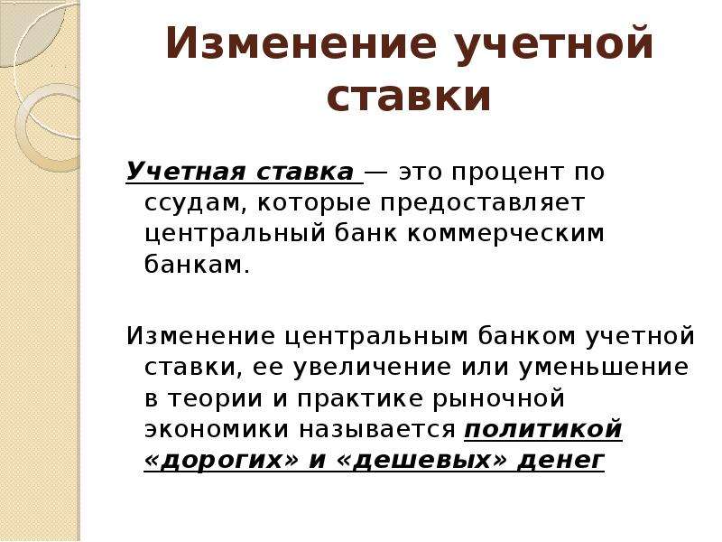 Банк изменение