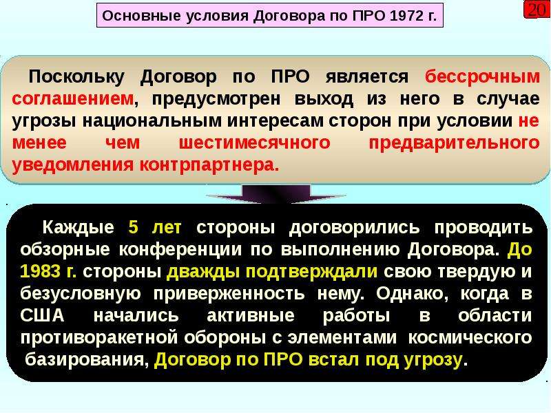 Сокращение стратегических наступательных потенциалов