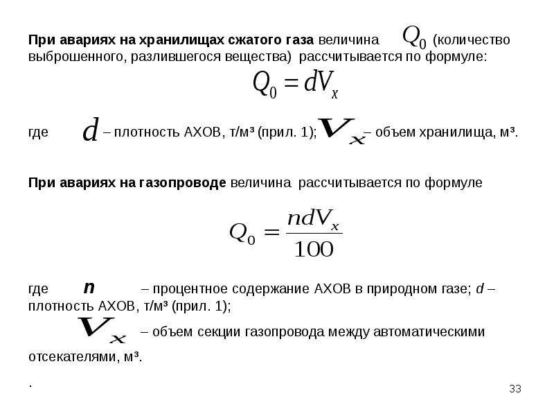 Показатели химического процесса