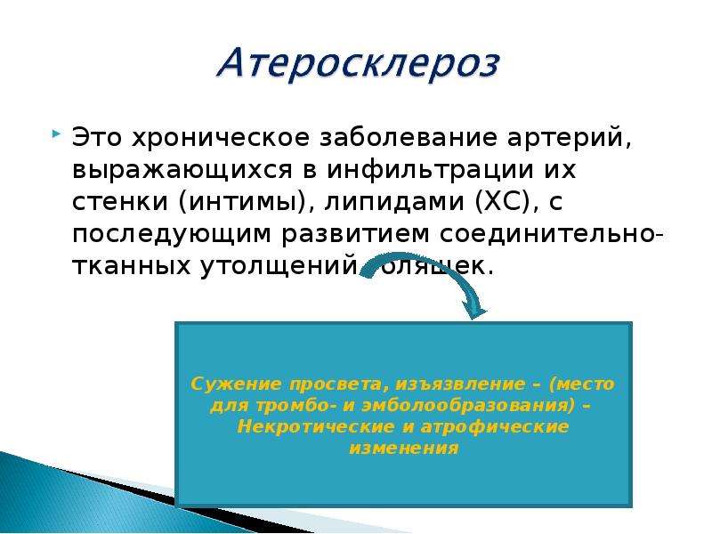 Презентации к исследованию сосудов