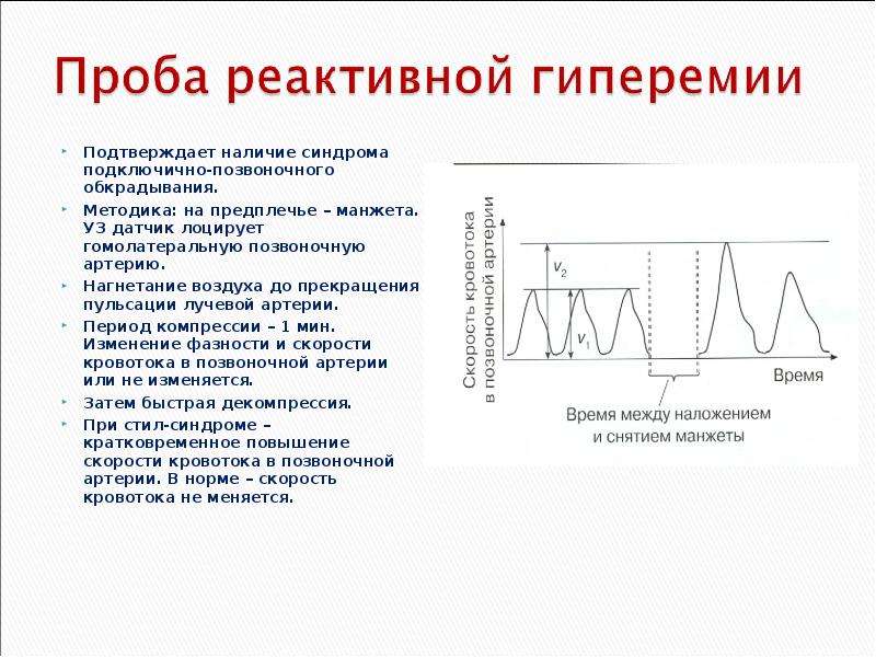 Презентации к исследованию сосудов