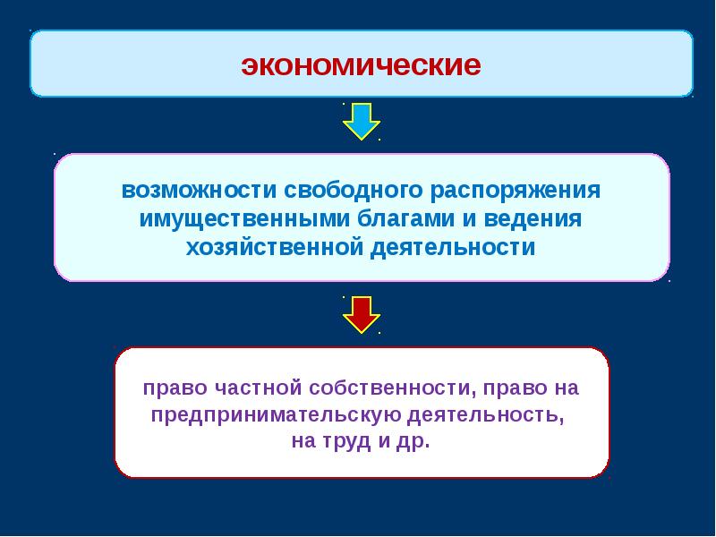 Их право на эту деятельность. Имущественные блага. Гарантии правового статуса личности.