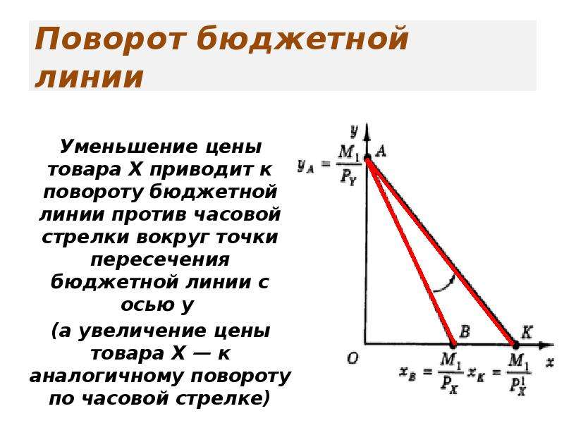 Бюджетная линия