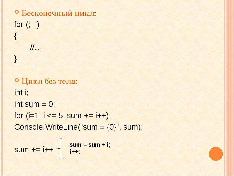 Бесконечный цикл. Бесконечный цикл for. Бесконечный цикл for c++.