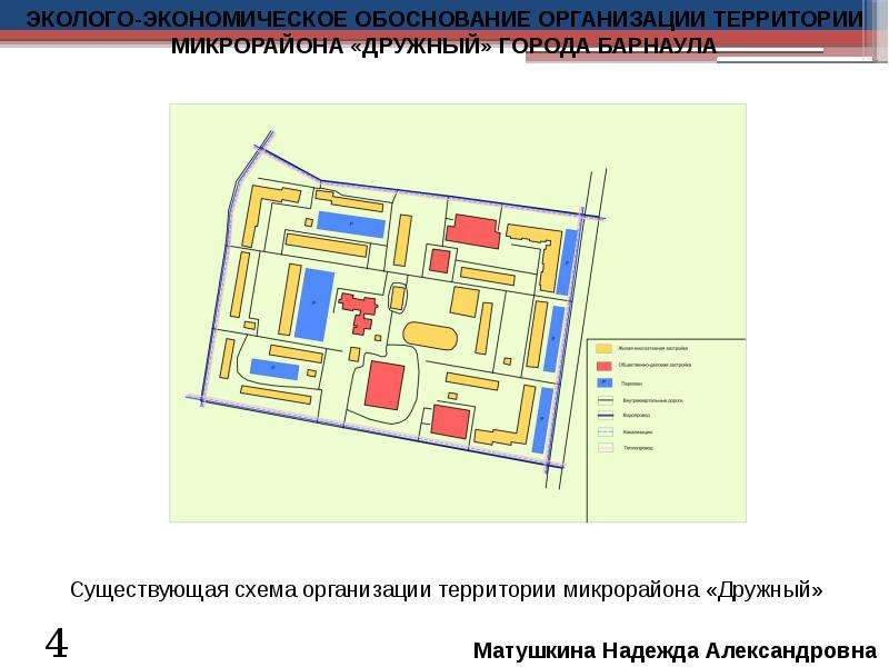 Схема территории предприятия