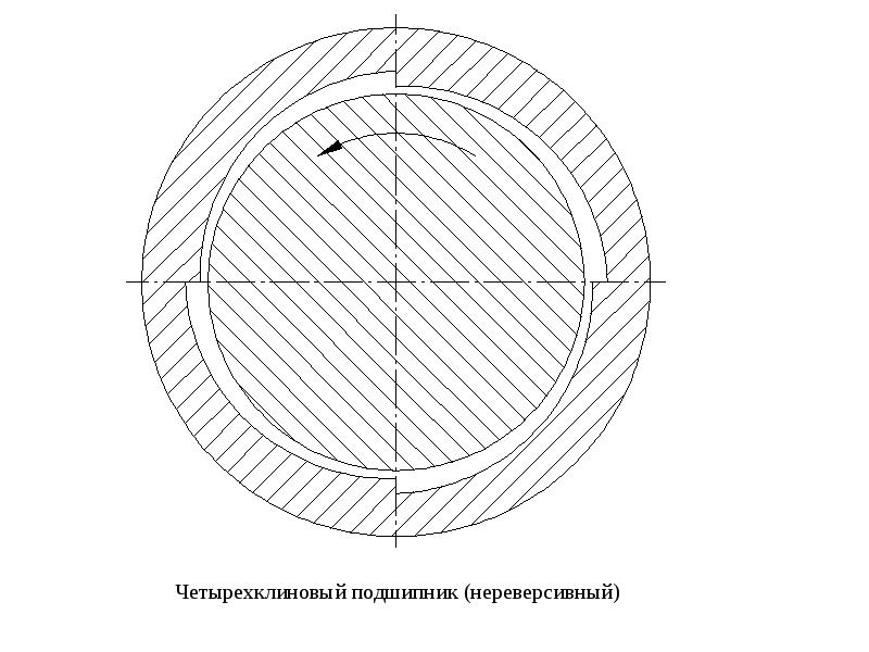 Подшипник вид сверху чертеж