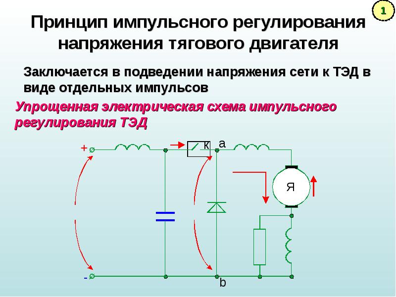 Регулирует напряжение