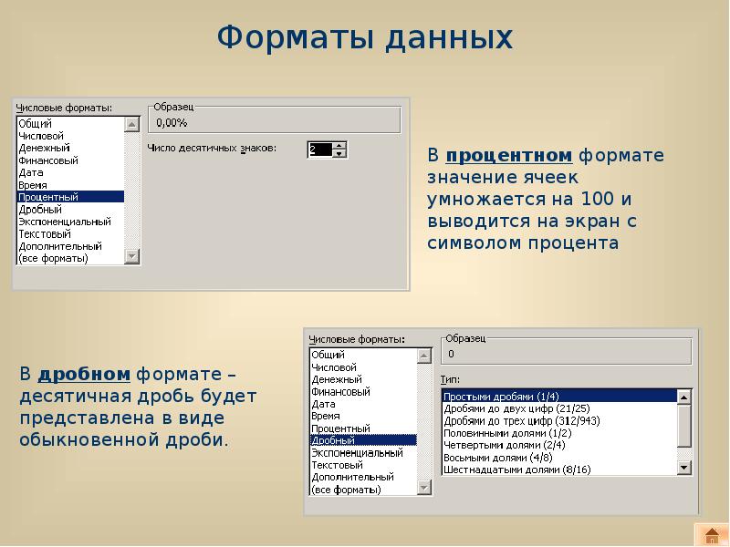 Форматы баз данных. Дробный Формат данных. Числовой Формат данных. Формат ячеек в базах данных. Дробный числовой Формат.