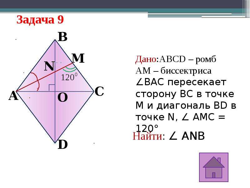 Ромб на чертеже