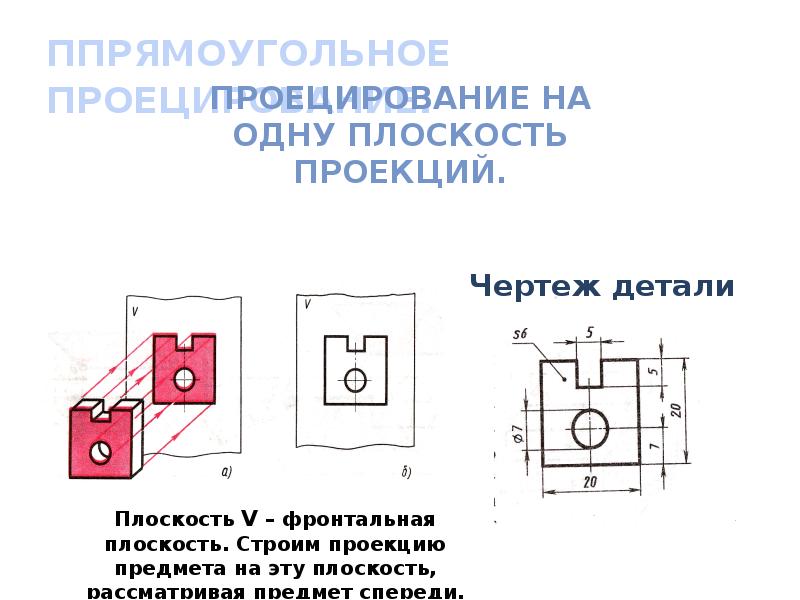 Как располагаются виды на чертеже