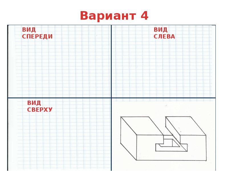 Расположение видов