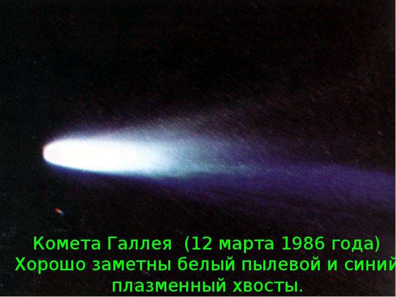 Известные кометы, слайд 3