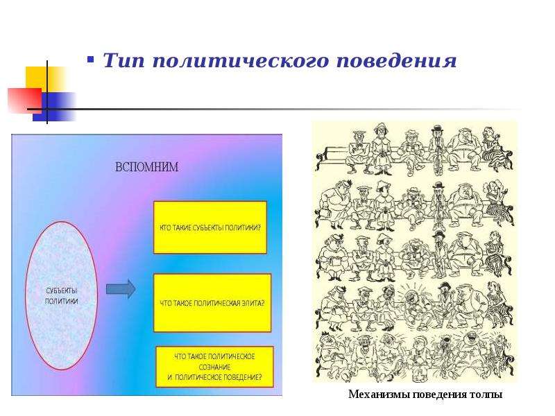 Механизмы поведения. Механизм поведения толпы. Механизмы регулирования поведения толпы. Раскройте механизм поведения толпы.. Толпа основные виды механизмы поведения участники.