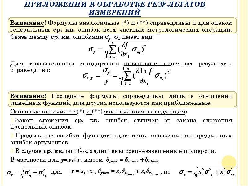 Теория ошибок