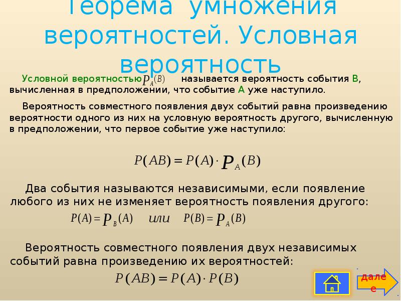 Независимые события умножение вероятностей 11 класс алимов презентация