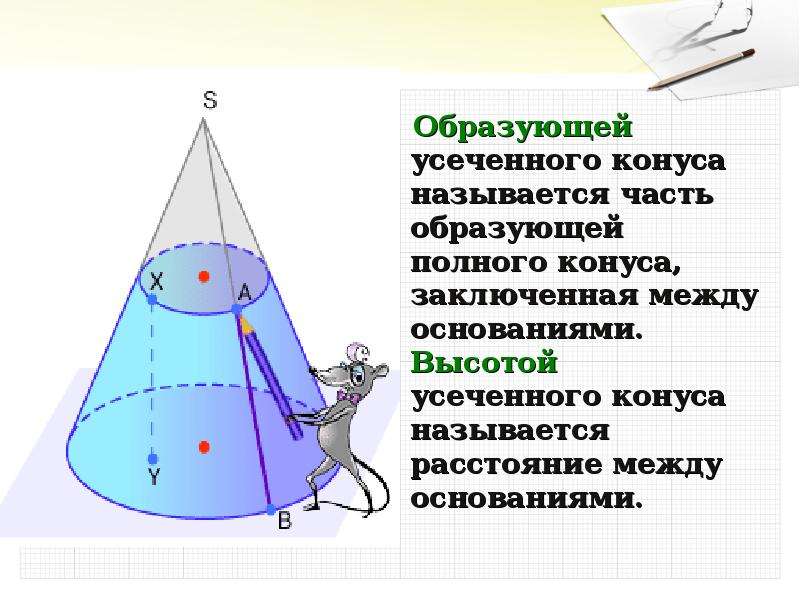 Конус усеченный конус презентация