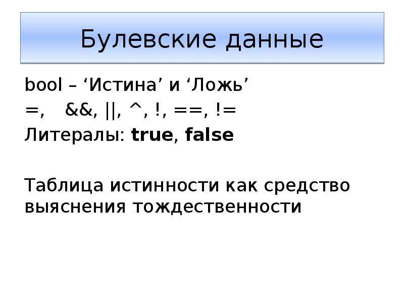 Метод выражения переменных. Истина и ложь в программировании. Булевые переменные. Понятие выражение истина ложь. Булевый многочлен.