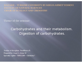carbohydrates