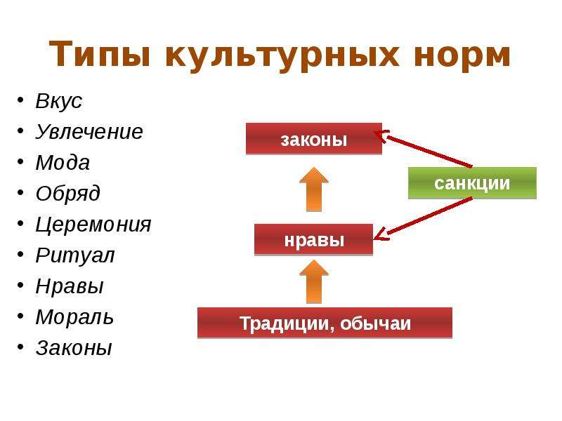 Культурные нормы человека. Культурные нормы. Типы культурных норм. Виды нормы культуры. Нормы культуры примеры.