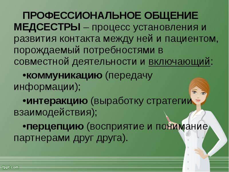 Стили Общения Медсестры