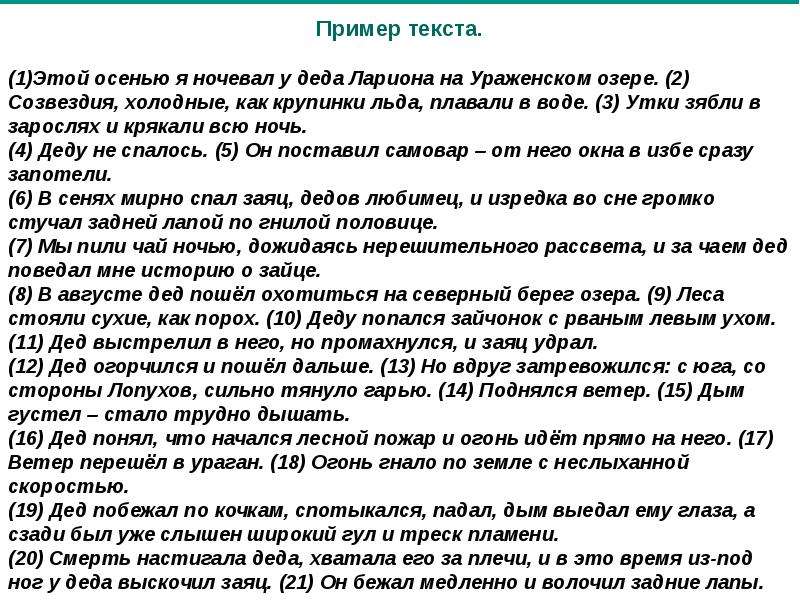 Изложение дед ларион 4 класс школа россии презентация