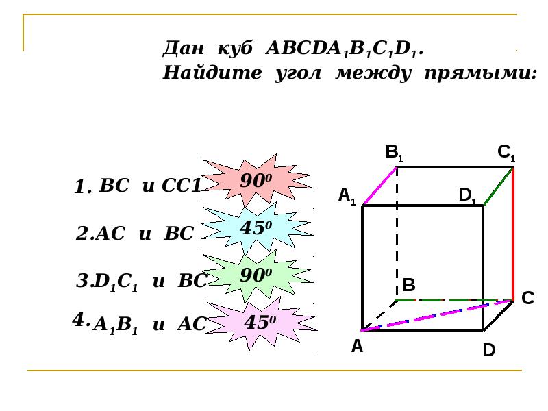 6 угол между прямыми