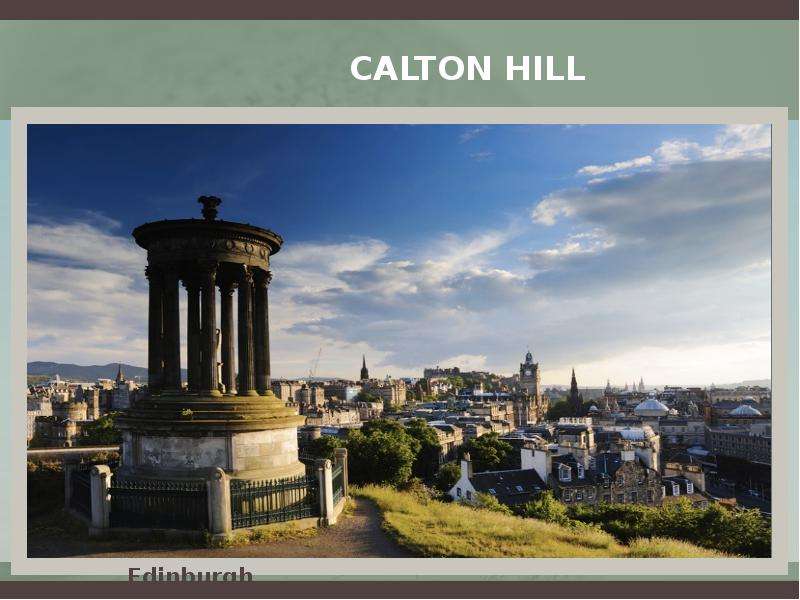 Calton Hill Edinburgh