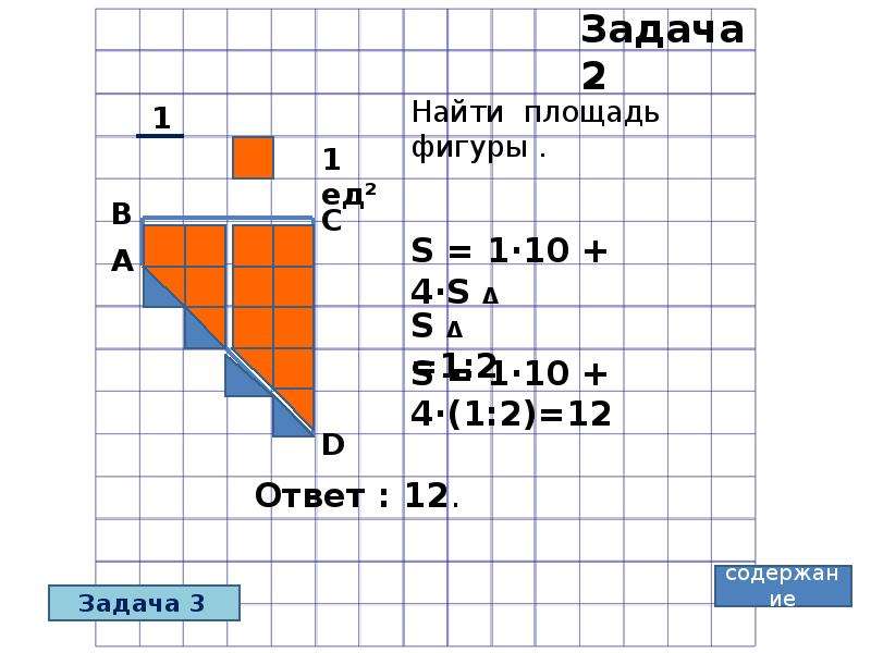 Найти площадь фигуры 5