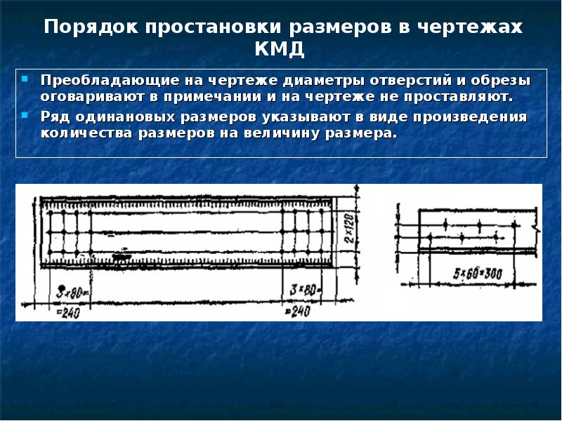 Как показать обрез на чертеже