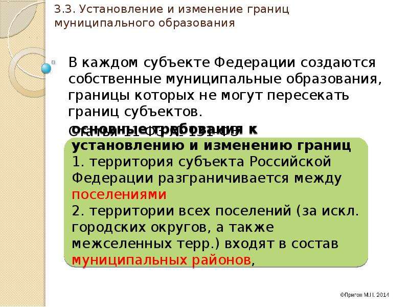 Порядок образования муниципальных образований. Установление и изменение границ.. Установление границ муниципальных образований. Изменение границ муниципального образования. Изменение границ муниц.