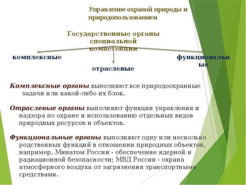 Функции природы. Органы управления и надзора по охране природы. Правовые аспекты охраны окружающей среды и природопользования. Правовые аспекты охраны природы.