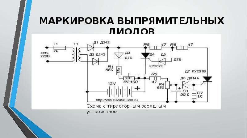 Выпрямительные диоды презентация