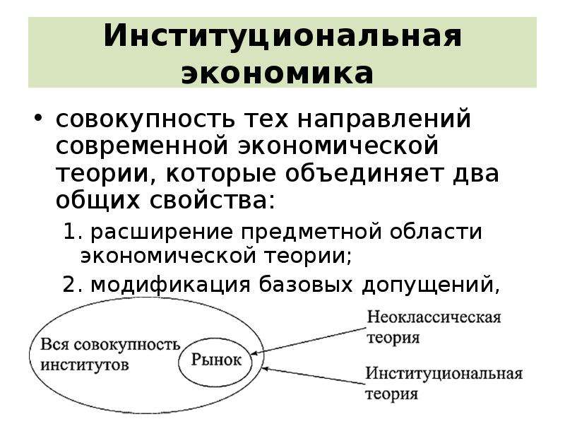 Основа экономической политики. Институциональная экономика. Институциональная экономическая теория. Институциональная теория экономики. Теории новой институциональной экономики.