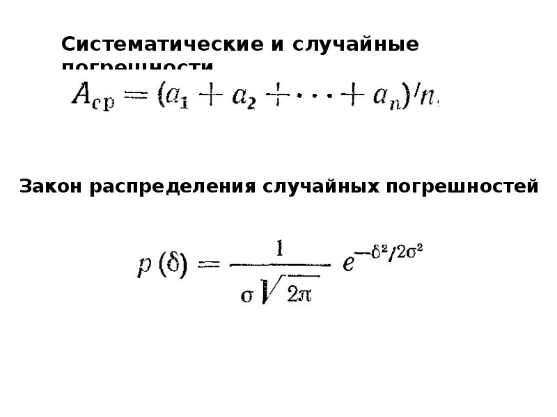 Относительная погрешность плотности