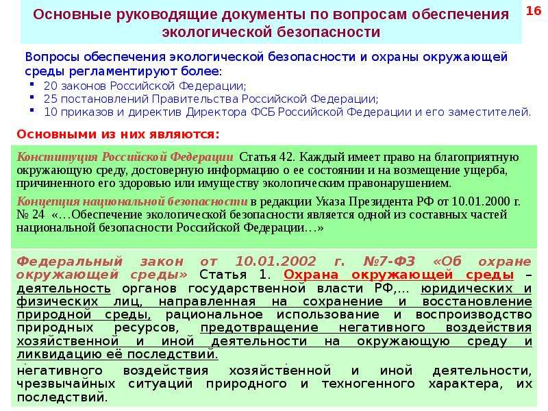 Руководящий документ по системе управления охраной окружающей среды образец