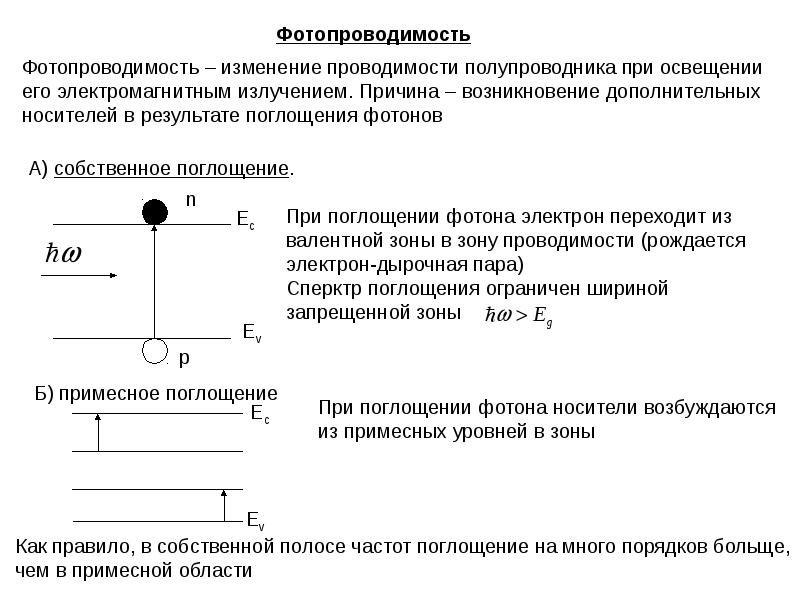 Носителями электрических зарядов в полупроводниках являются