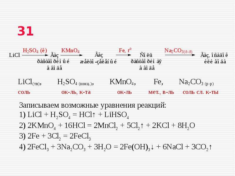 Составьте уравнения реакций по схеме s so2 so3 h2so4 so2