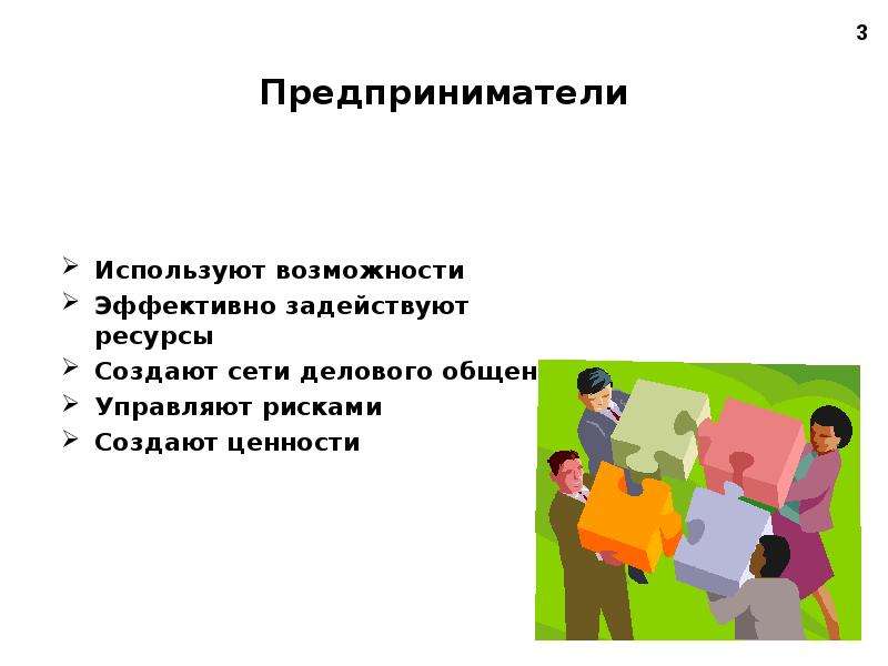 Введение в предпринимательство презентация