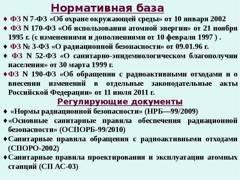 Радиационная безопасность населения презентация