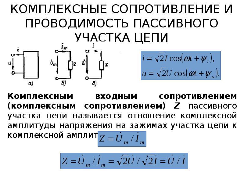 Комплексное сопротивление